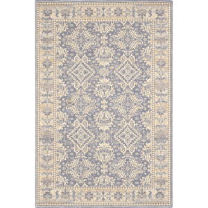 Sivý vlnený koberec 100x180 cm Carol – Agnella
