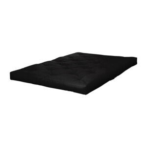 Čierny futónový matrac Karup Basic, 120 x 200 cm