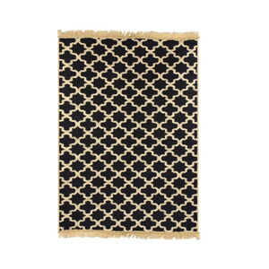 Tmavomodrý koberec Ya Rugs Tee, 60 × 90 cm