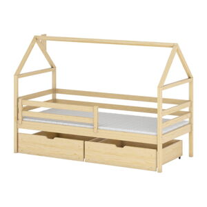 Domčeková detská posteľ s úložným priestorom 90x200 cm Aron - Lano Meble