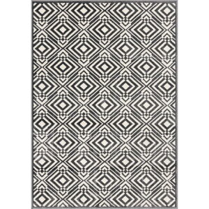 Tmavosivý koberec 133x190 cm Soft – FD