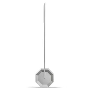 Stmievateľná stolná lampa v striebornej farbe (výška 38 cm) Octagon One - Gingko