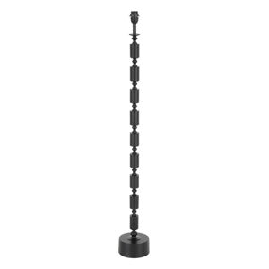 Matne čierny podstavec stojacej lampy 135 cm Gitaya – Light & Living