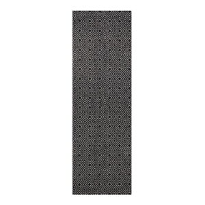 Sivo-čierny behúň Zala Living Cook & Clean Vila, 60 × 180 cm