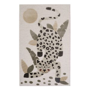 Béžový detský koberec 80x125 cm Little Jaguar – Nattiot