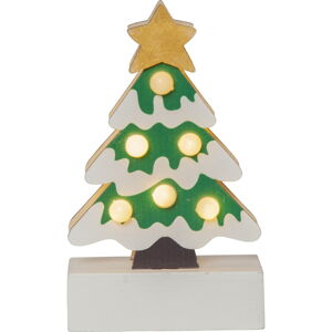 Biela/zelená vianočná svetelná dekorácia Freddy – Star Trading