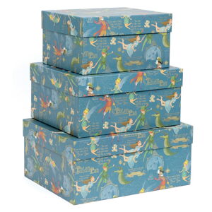Darčekové škatule v súprave 3 ks Peter Pan – Kartos