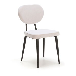 Biele jedálenské stoličky v sade 2 ks Zenit - Marckeric