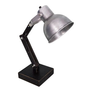Stolná lampa v striebornej farbe (výška 43 cm) - Antic Line