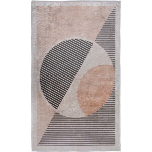 Béžový umývateľný koberec 160x230 cm – Vitaus