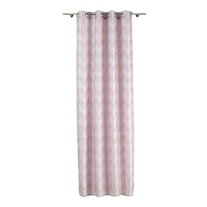 Ružový záves 135x260 cm Durante – Mendola Fabrics