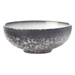 Bielo-čierna keramická miska Maxwell & Williams Caviar, ø 11 cm