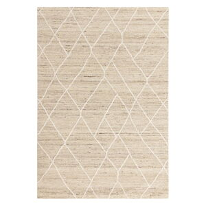 V prírodnej farbe vlnený koberec 160x230 cm Noah – Asiatic Carpets