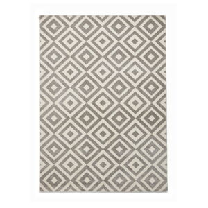 Sivý koberec Think Rugs Brooklyn Dice, 80 x 150 cm