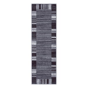 Sivý/béžový koberec behúň 200x67 cm Border - Hanse Home