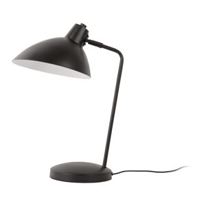 Čierna stolová lampa s kovovým tienidlom (výška  49 cm) Casque – Leitmotiv