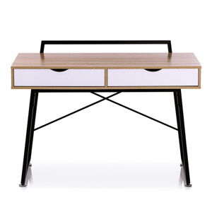 Pracovný stôl s doskou v dubovom dekore 57.5x120 cm Tolm – Homede