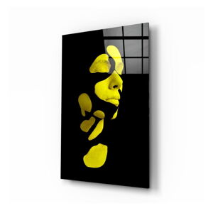 Sklenený obraz Insigne Fragmented Yellow