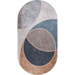 Umývateľný koberec 60x100 cm Oval – Vitaus