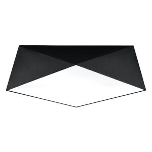 Čierne stropné svietidlo 45x45 cm Koma – Nice Lamps