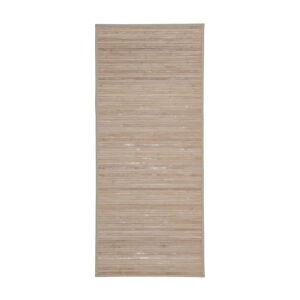 Bambusový koberec behúň v prírodnej farbe 75x175 cm Natural Way - Casa Selección