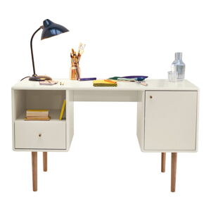 Béžový pracovný stôl 130x50 cm Color Living - Tom Tailor for Tenzo