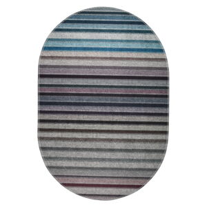 Modrý/sivý umývateľný koberec 120x180 cm – Vitaus
