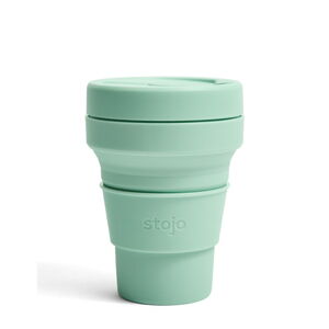 Zelený skladací hrnček Stojo Pocket Cup Seafoam, 355 ml
