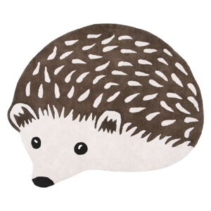Hnedý detský koberec 120x105 cm Hedgehog – Lilipinso