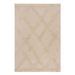 Béžový bavlnený koberec 120x170 cm Tessa Diamond – Flair Rugs