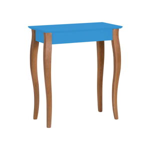 Modrý konzolový stolík Ragaba Lillo, šírka 65 cm