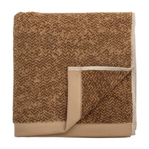 Hnedý bavlnený uterák 50x100 cm Kahla – Bloomingville