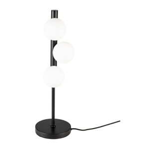 Čierna stolná lampa Monica - White Label