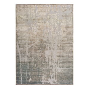 Béžový koberec z viskózy Universal Margot Azul, 60 x 110 cm