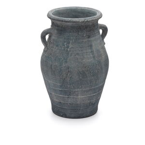Sivá terakotová váza Blanes – Kave Home