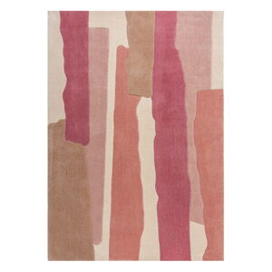 Sivo-ružový koberec Flair Rugs Escala, 160 x 230 cm