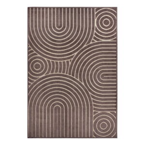 Hnedý koberec 57x90 cm Iconic Wave – Hanse Home