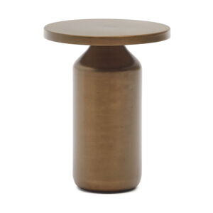 Kovový okrúhly odkladací stolík ø 40,5 cm Malya – Kave Home