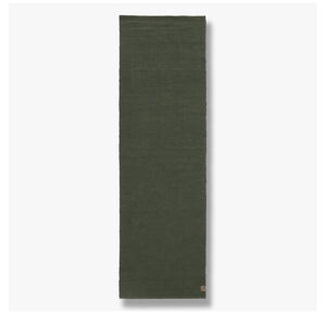 Tmavo zelený jutový koberec 140x200 cm Ribbon - Mette Ditmer Denmark