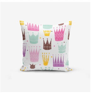 Detská obliečka na vankúš Colorful Crown - Minimalist Cushion Covers