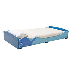 Modrá detská posteľ 75x145 cm Whale - Rocket Baby