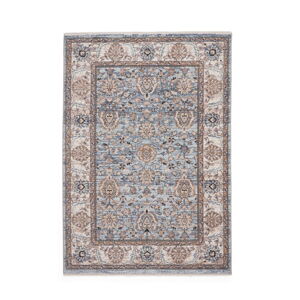 Modrý/krémovobiely koberec 80x150 cm Vintage – Think Rugs