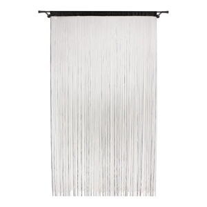Čierna záclona 140x285 cm String – Mendola Fabrics
