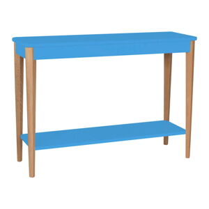 Modrý konzolový stolík Ragaba Ashme, šírka 105 cm