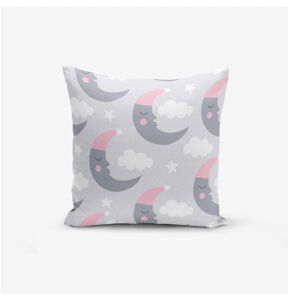 Detská obliečka na vankúš Moon and Cloud - Minimalist Cushion Covers