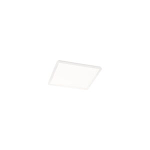 Biele štvorcové stropné LED svietidlo Trio Camillus, 30 x 30 cm