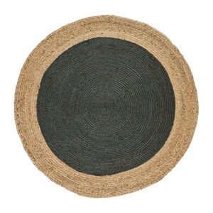 Sivo-prírodnej farbe okrúhly koberec ø 90 cm Mahon – Universal