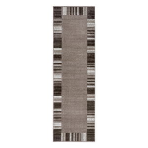 Hnedý/béžový koberec behúň 200x67 cm Border - Hanse Home