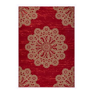 Červený koberec Hanse Home Gloria Lace, 120 × 170 cm