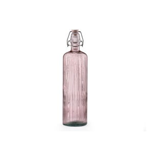 Ružová sklenená fľaša na vodu Bitz Kusintha, 1,2 l